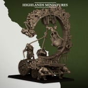 Highlands Miniatures - Sewer Vermin - Moving Sewer with Censer