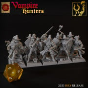 Titan Forge - Vampire Hunters - Hunt with Hand Weapons & Shield