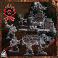 BB - Ugni Miniatures - Black Orc Mad Max Team + Décors 1