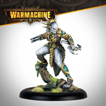 Warmachine - Nissak, Totem Huntress Champion