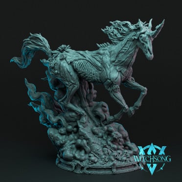 Witchsong Miniatures - Cheval des Enfers