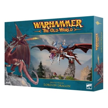 Warhammer - The Old World - Royaumes Hauts Elfes : Seigneur sur Dragon