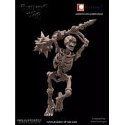 Avatars Of War - Undead -  Skeleton Warrior with Two-Handed Mace