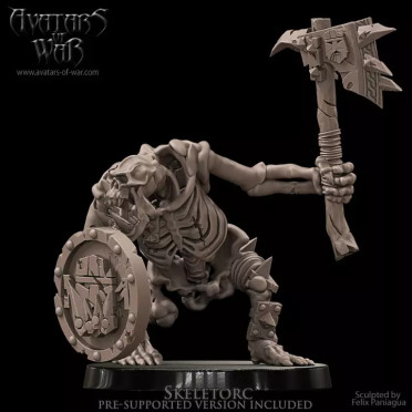 Avatars Of War - Undead - Warrior Skeletorc 2