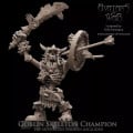 Avatars Of War - Undead - Goblin Skeleton Champion with Arrowed Shield 0