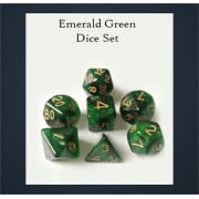 Emerald Green Dice Set