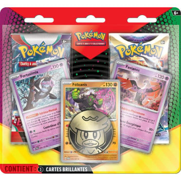 Pokémon : Pack 2 Boosters Mars 2025