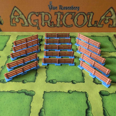 Agricola - 15 3D Barriers