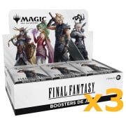 Magic the Gathering : FINAL FANTASY - Lot de 3 Boites de 30 boosters de jeu