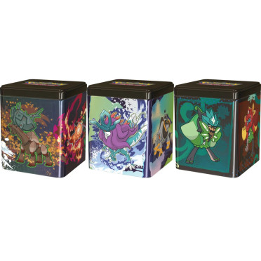 Pokémon : Lot des 3 Tin Cube 2025