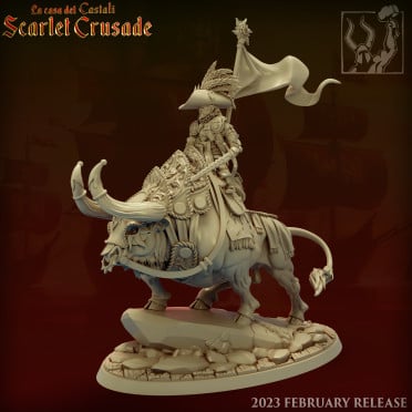 Titan Forge - Scarlet Crusade - Lord on Bull