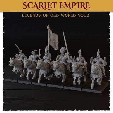 Titan Forge - Scarlet Crusade - Heavy Cavalry with EMC