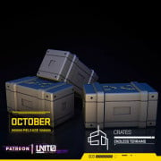 Unit-9 - Crates 01 (3 Pièces)