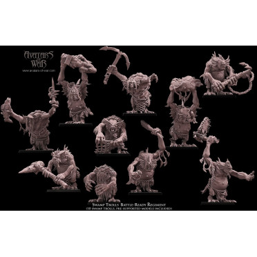 Avatars of War - Swamp Trolls Battle-Ready Regiment