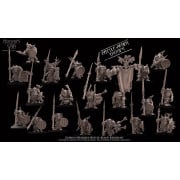 Avatars Of War - Goblin Spearmen Battle-Ready Regiment