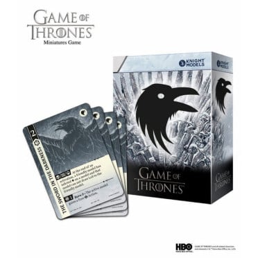 Game of Thrones Miniatures Game - Night's Watch - Pack de cartes d'objectifs