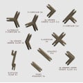 Battle Systems - Plastic Terrain Clips / Marron 0