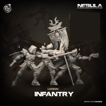 Cast n Play - Nebula - Legion Infantery