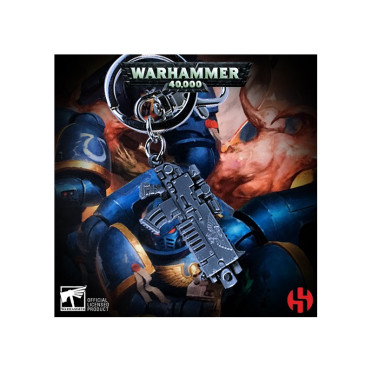 Porte-Clés Bolter Metallic Finish - Warhammer 40K