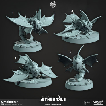 Cast n Play - Aethernals - Ornithoptère