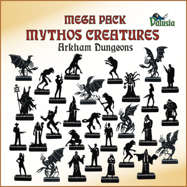 Mythos Creatures MegaPack for Cthulhu RPG