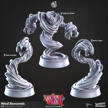 Cast n Play - Arcane Order - Wind Elementals
