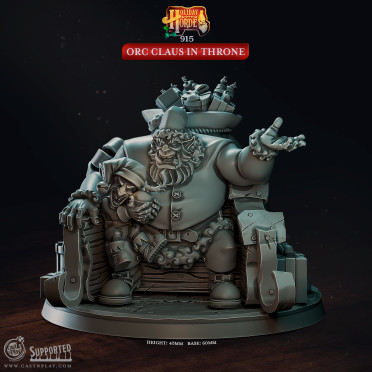 Cast n Play - Christmas Horde - Orc Claus