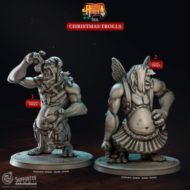 Cast n Play - Christmas Horde - Xmas Trolls