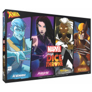 Boite de Dice Throne Marvel - Iceman/Psylocke/Storm/Wolverine - Occasion