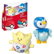 Pokémon - Jeu de construction MEGA Poké Ball Collection: Tiplouf & Togepi