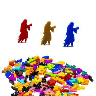 5PCS Dark Wisp Wrath Figures