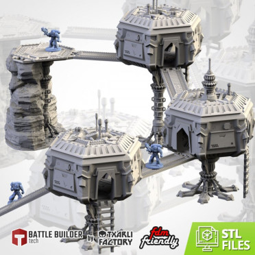 Txarli - décors SF - Sci Fi elevated