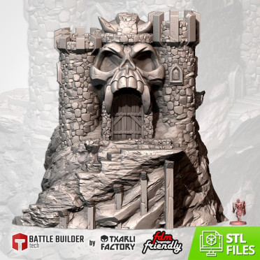 Txarli - Décors Fantasy - Chateau Crane