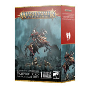 Age of Sigmar : Soulblight Gravelords - Seigneur Vampire sur Coursier de Cauchemar