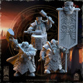 The Beholder Miniatures - Nains - Commandement Têtes de Fer 4
