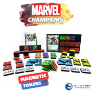 Marvel Champions LCG - Magnetic set of 85 tokens + 2 boards