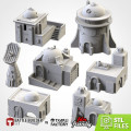 Txarli - Science fiction Terrain - Desert buildings 0
