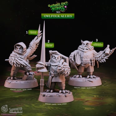 Cast n Play - Woodlands Heroes - Owlfolks