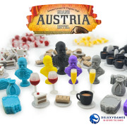 Gran Hotel Austria Upgrade Kit – Premium Board Game Tokens & Accessories