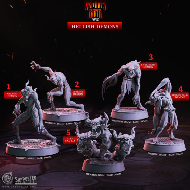Cast n Play - Demon's Gate - Hellish Demons