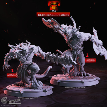 Cast n Play - Demon's Gate - Berserker Demons