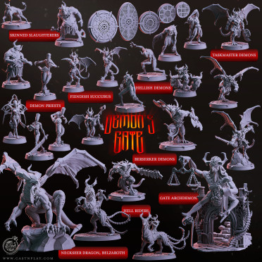 Cast n Play - Demon's Gate - Complet Set