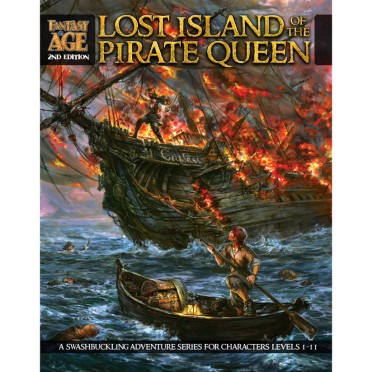 Fantasy Age 2nd. Edition - Lost Island of the Pirate Queen