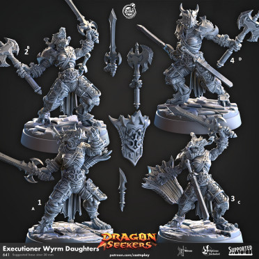 Cast n Play - Dragon Seekers - Filles du Wyrm Exécuteur