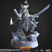 Cast n Play - Dragon Seekers - Gruff, Pyre Lady