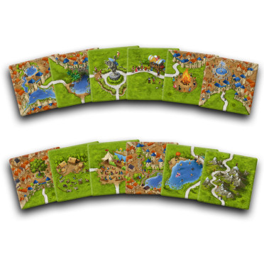 Carcassonne : 4 Jahreszeiten: Sommer/Summer