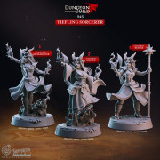 Cast n Play - Guilde du Donjon - Sorcier Tieffelin