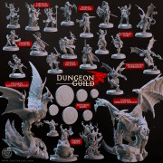Cast n Play - Guilde du Donjon - Set Complet