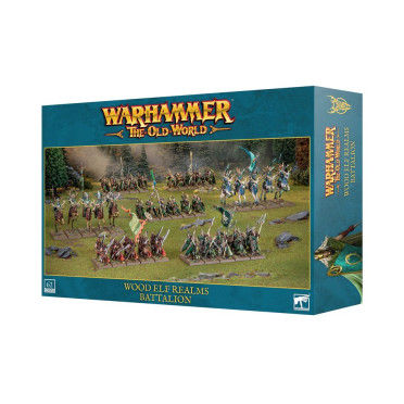 Warhammer - The Old World : Bataillon des Royaumes des Elfes Sylvains