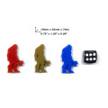 5PCS Barbarian Meeple Figures 57
